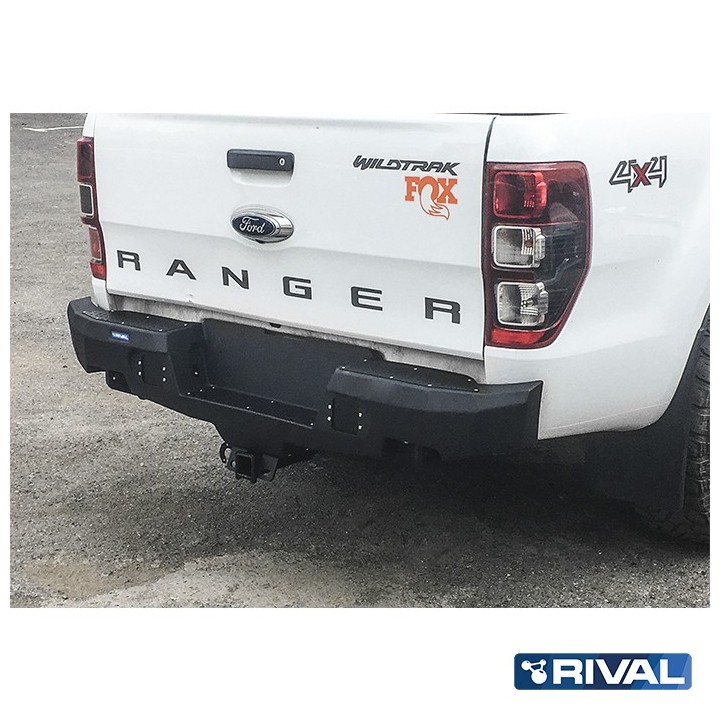 Zderzak tylny aluminiowy Rival z oświetleniem LED — Ford Ranger 2011-2022 - ujęcie 10