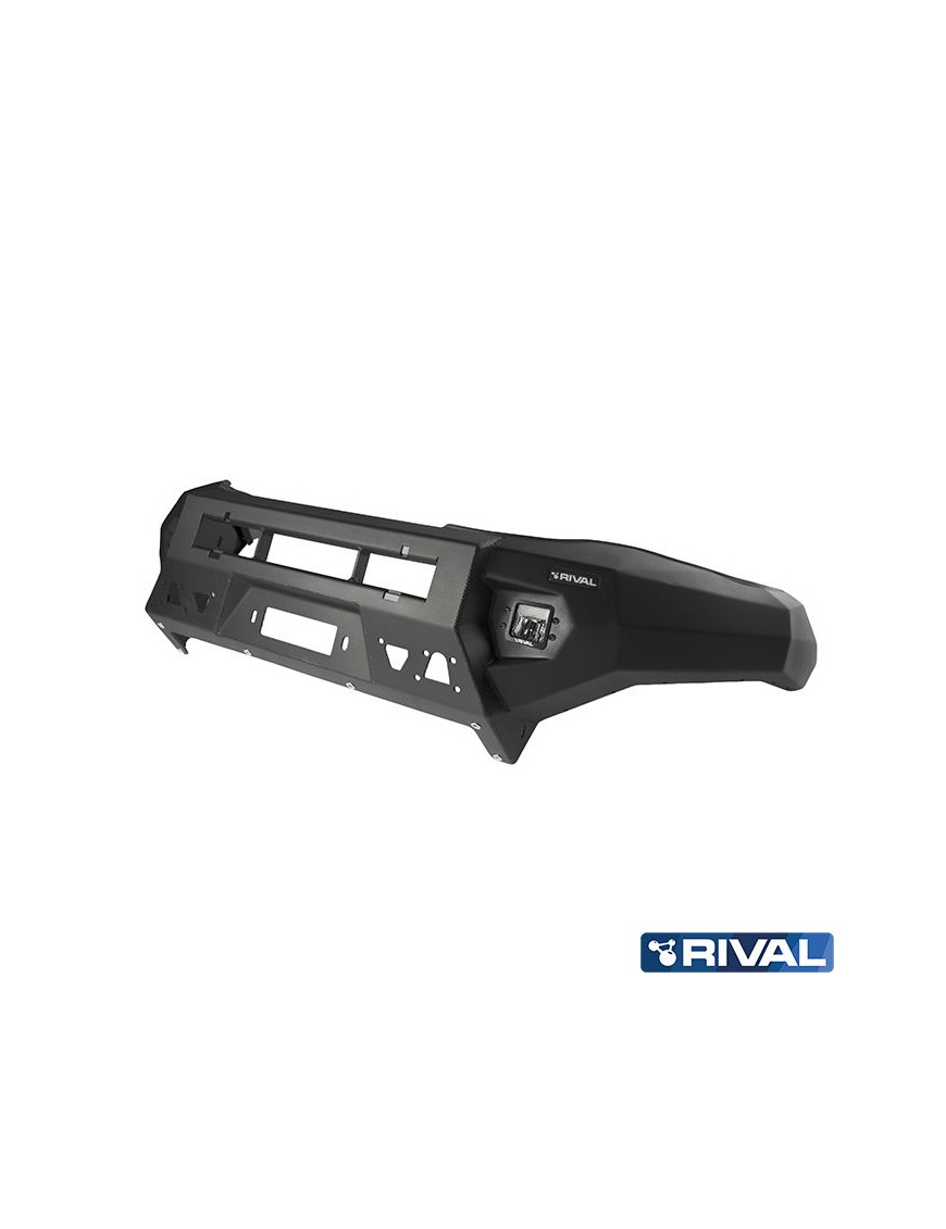 Zderzak przedni aluminiowy Rival z LED — Toyota Hilux Revo 2015-2020