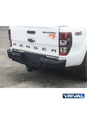 Zderzak tylny aluminiowy Rival z oświetleniem LED — Ford Ranger 2011-2022