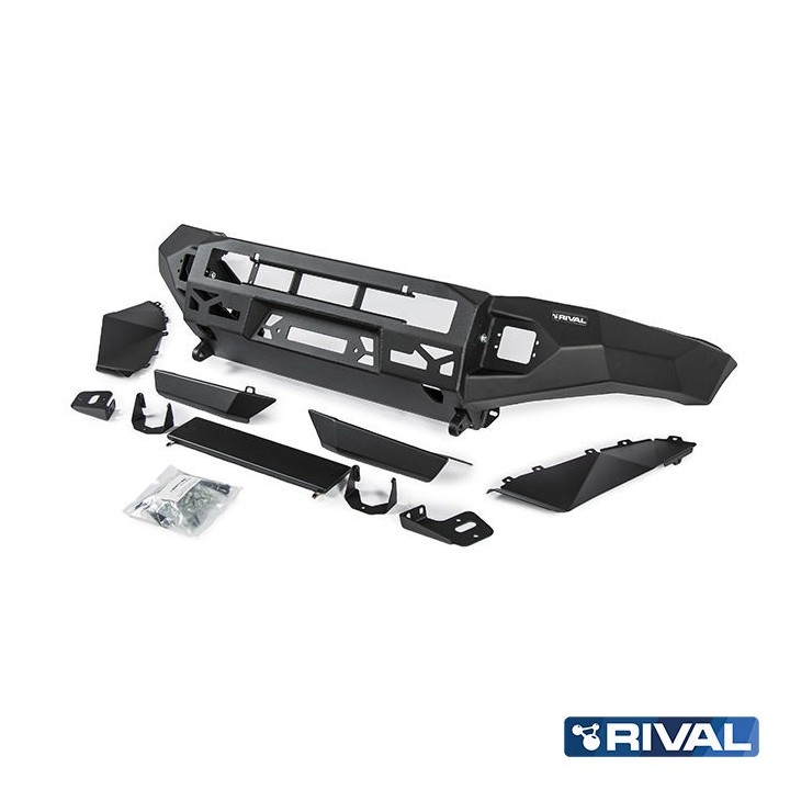 Zderzak przedni aluminiowy Rival ze światłami LED — Ford Ranger 2011-2015, 2015-2022