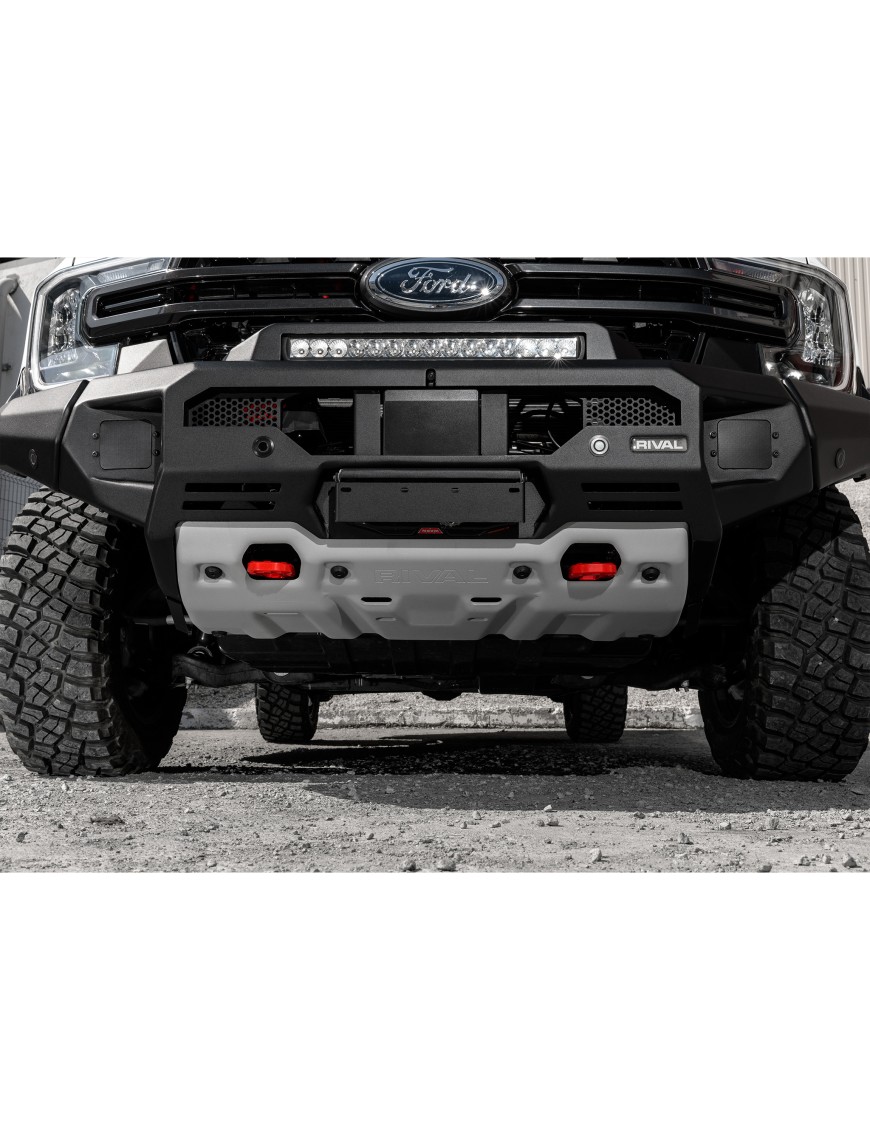 Zderzak przedni aluminiowy Rival bez LED — Ford Ranger od 2022