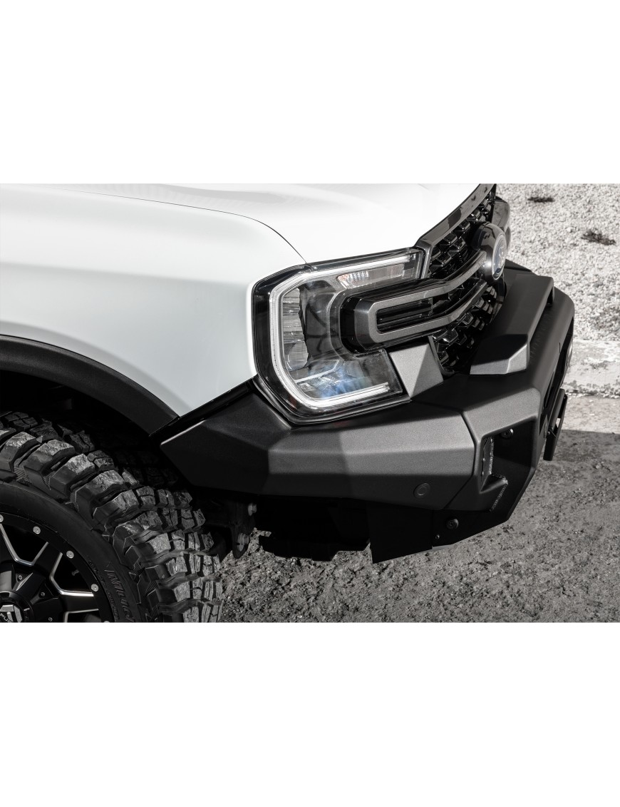 Zderzak przedni aluminiowy Rival bez LED — Ford Ranger od 2022