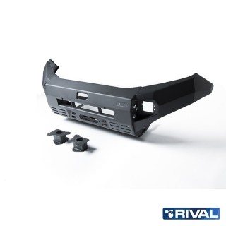 Zderzak przedni aluminiowy Rival bez LED — Nissan Navara (Frontier) 2014-2021