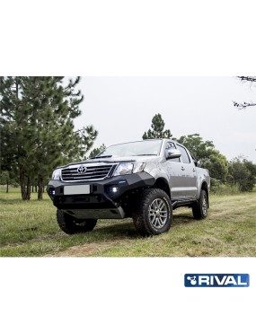 Zderzak przedni aluminiowy Rival z LED — Toyota Hilux Vigo 2011-2015