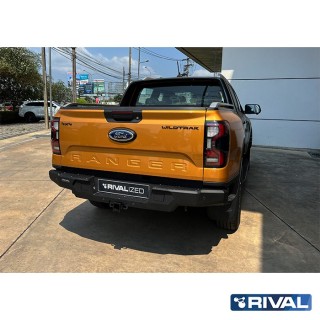 Zderzak tylny aluminiowy Rival bez LED — Ford Ranger od 2022 - ujęcie 2