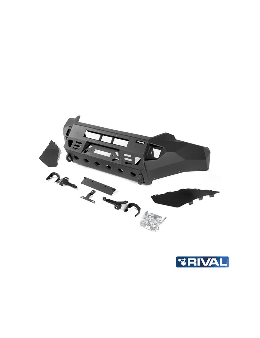 Zderzak przedni aluminiowy Rival — Toyota Land Cruiser Prado 150 2017-2023