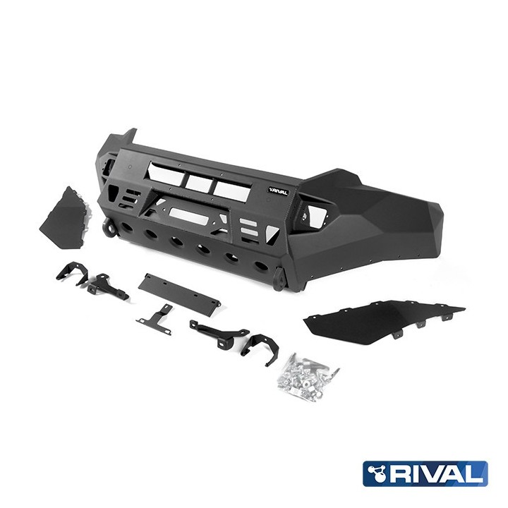 Zderzak przedni aluminiowy Rival — Toyota Land Cruiser Prado 150 2017-2023