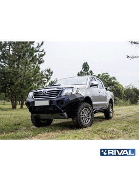 Zderzak przedni aluminiowy Rival z LED — Toyota Hilux Vigo 2011-2015
