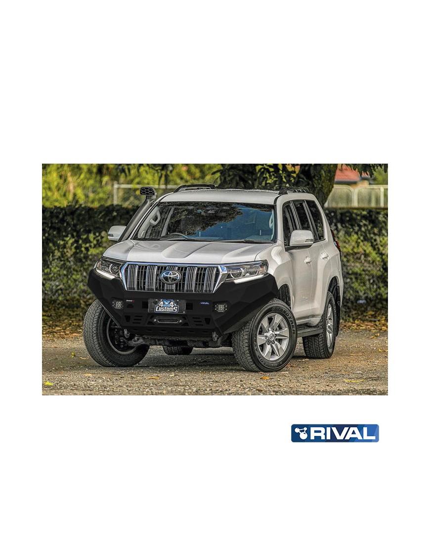 Zderzak przedni aluminiowy Rival — Toyota Land Cruiser Prado 150 2017-2023