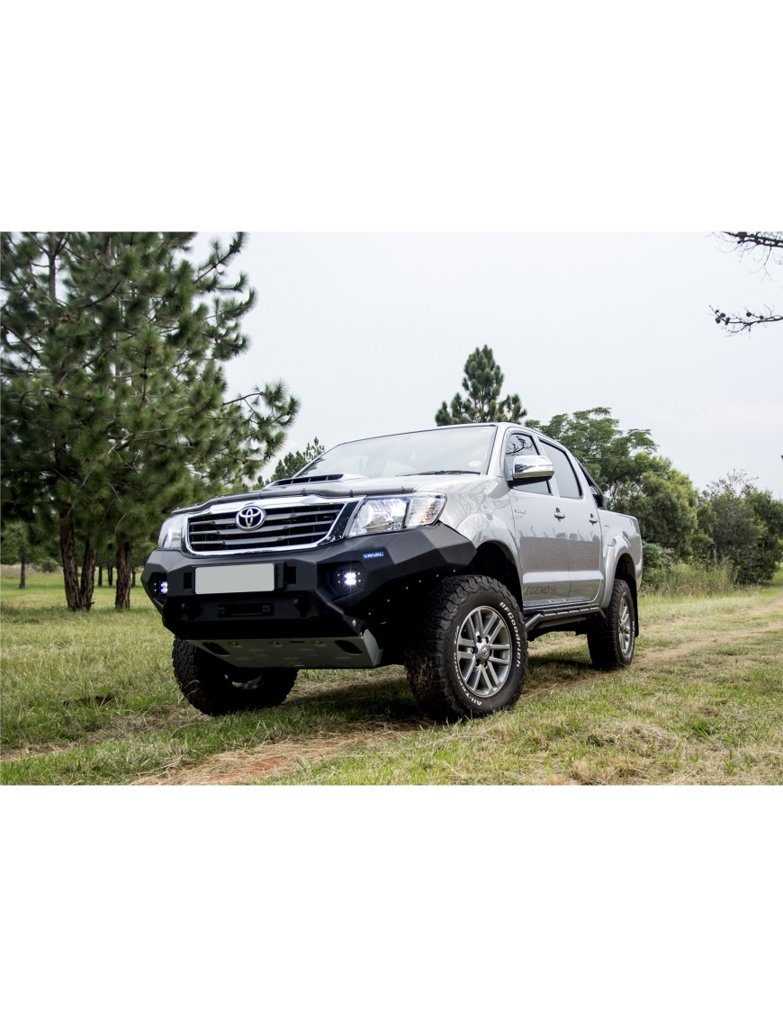 Zderzak przedni aluminiowy Rival z LED — Toyota Hilux Vigo 2011-2015
