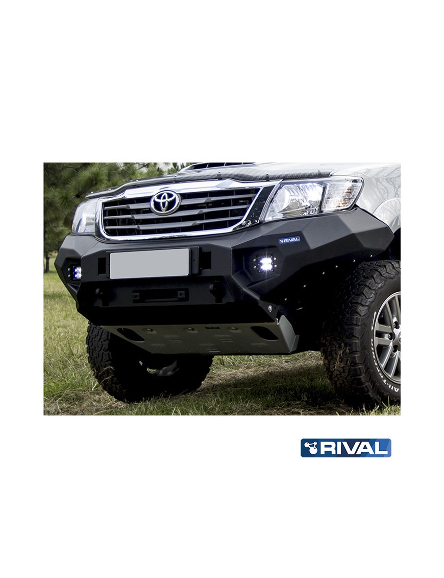 Zderzak przedni aluminiowy Rival z LED — Toyota Hilux Vigo 2011-2015