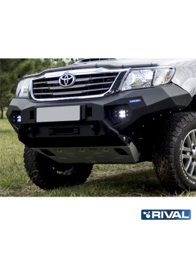 Zderzak przedni aluminiowy Rival z LED — Toyota Hilux Vigo 2011-2015