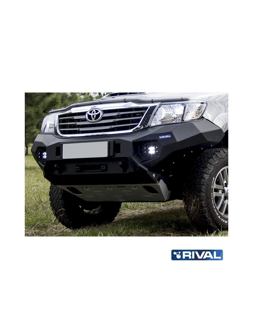 Zderzak przedni aluminiowy Rival z LED — Toyota Hilux Vigo 2011-2015