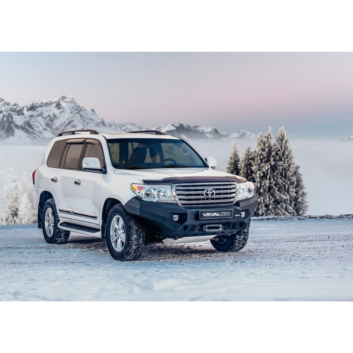 Zderzak przedni aluminiowy Rival z LED — Toyota Land Cruiser 200 2007-2015 - ujęcie 3