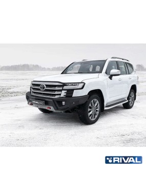 Zderzak przedni aluminiowy Rival z LED — Toyota Land Cruiser 300 od 2021