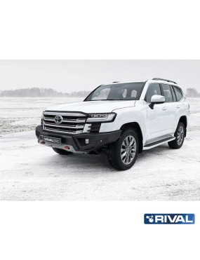 Zderzak przedni aluminiowy Rival z LED — Toyota Land Cruiser 300 od 2021