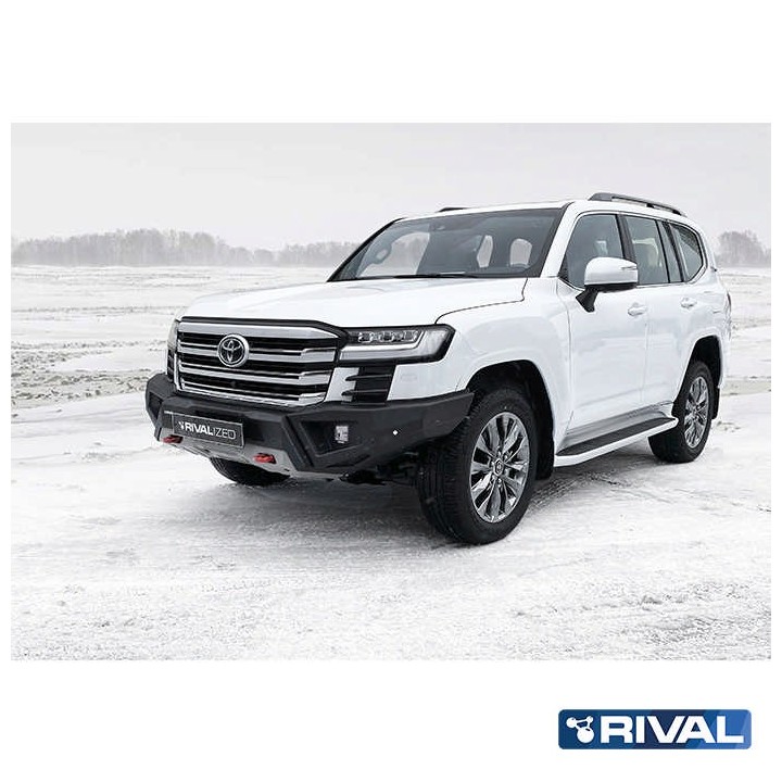 Zderzak przedni aluminiowy Rival z LED — Toyota Land Cruiser 300 od 2021 - ujęcie 4