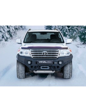 Zderzak przedni aluminiowy Rival z LED — Toyota Land Cruiser 200 2007-2015