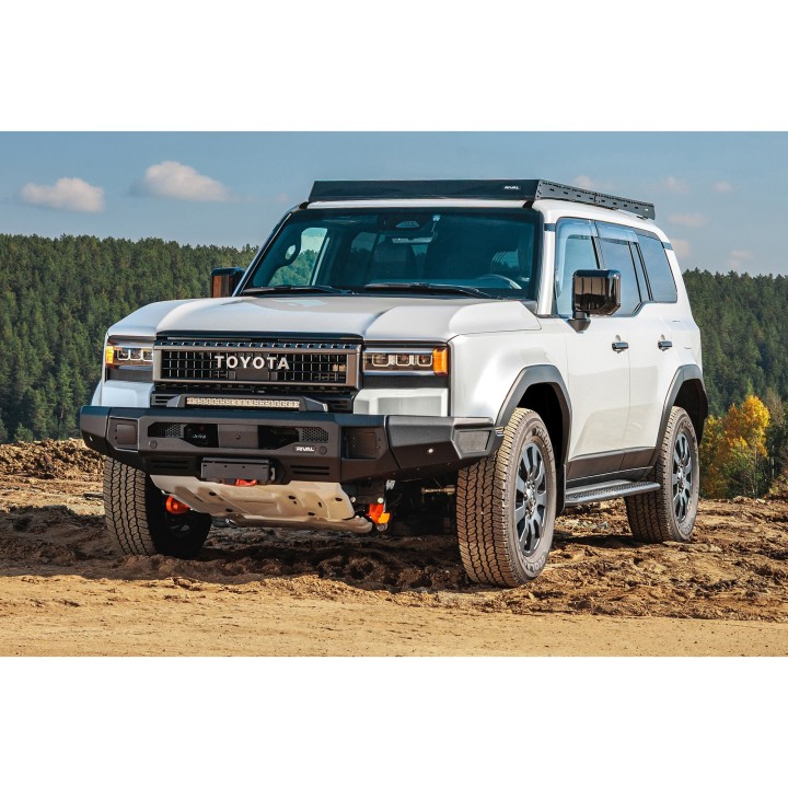 Zderzak przedni aluminiowy Rival z oświetleniem LED — Toyota Land Cruiser Prado 250 od 2024 - ujęcie 5
