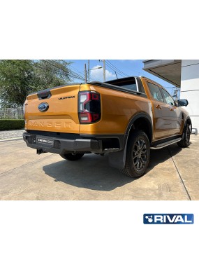 Zderzak tylny aluminiowy Rival — Ford Ranger od 2022