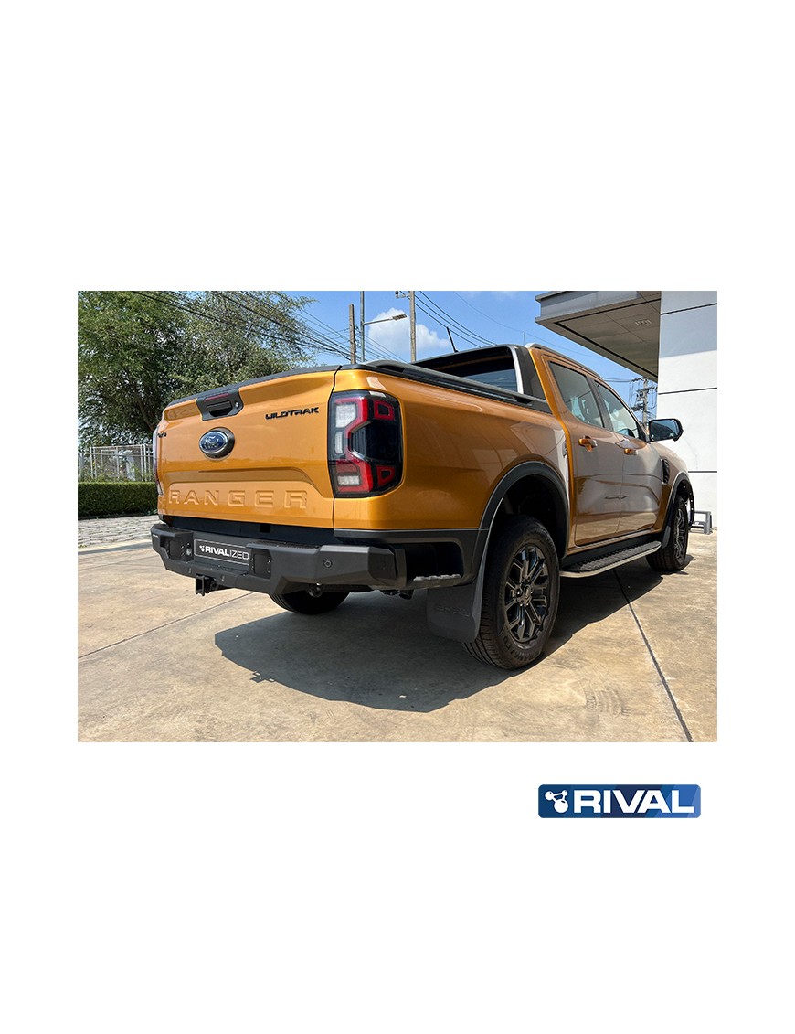 Zderzak tylny aluminiowy Rival — Ford Ranger od 2022