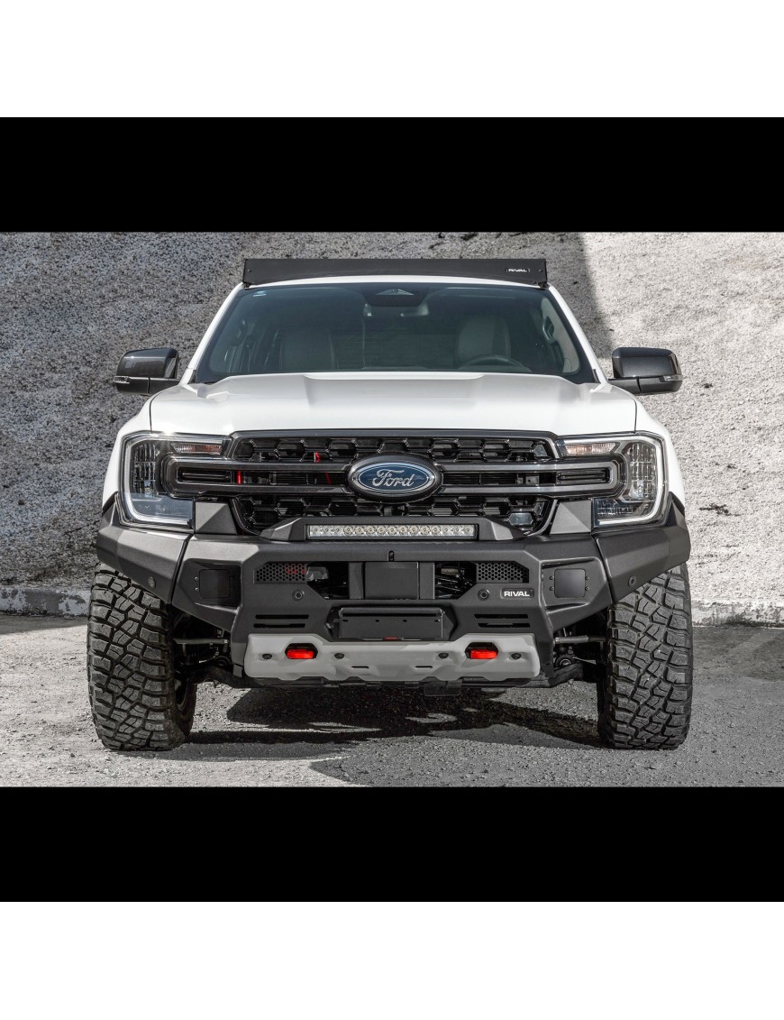 Zderzak przedni aluminiowy Rival ze światłami LED — Ford Ranger od 2022