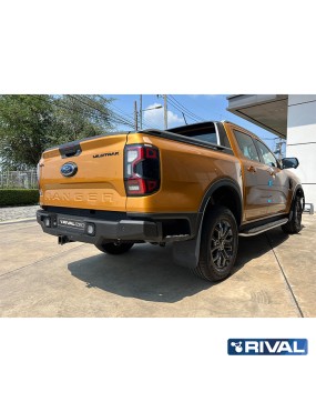 Zderzak tylny aluminiowy Rival — Ford Ranger od 2022