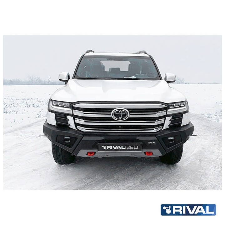 Zderzak przedni aluminiowy Rival z LED — Toyota Land Cruiser 300 od 2021 - ujęcie 6