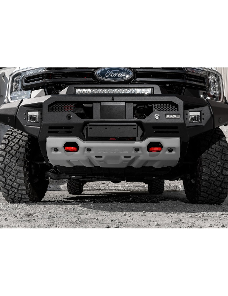 Zderzak przedni aluminiowy Rival ze światłami LED — Ford Ranger od 2022