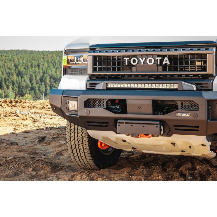 Zderzak przedni aluminiowy Rival z oświetleniem LED — Toyota Land Cruiser Prado 250 od 2024 - ujęcie 10