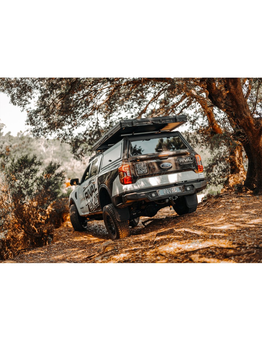 Zderzak tylny aluminiowy Rival — Ford Ranger od 2022