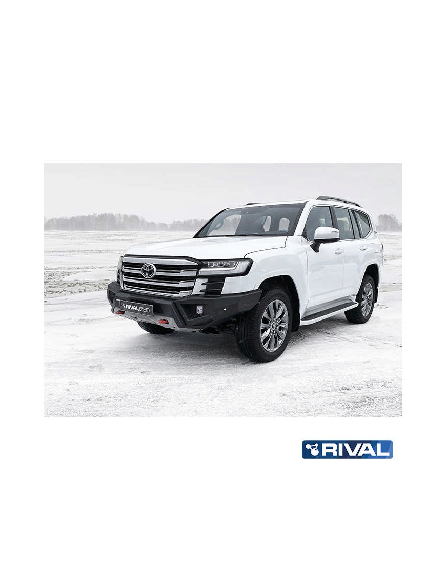 Zderzak przedni aluminiowy Rival bez LED — Toyota Land Cruiser 300 od 2021