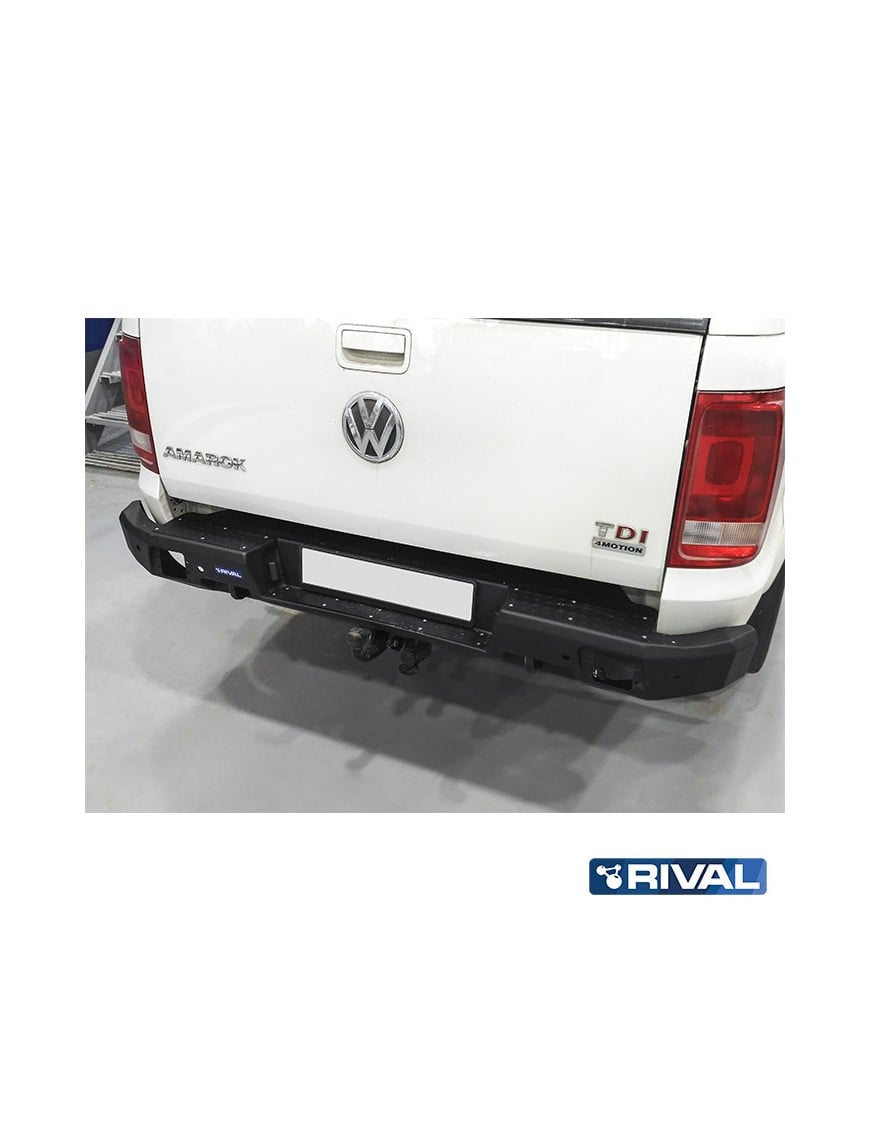 Zderzak tylny aluminiowy Rival — Volkswagen Amarok 2010-2020
