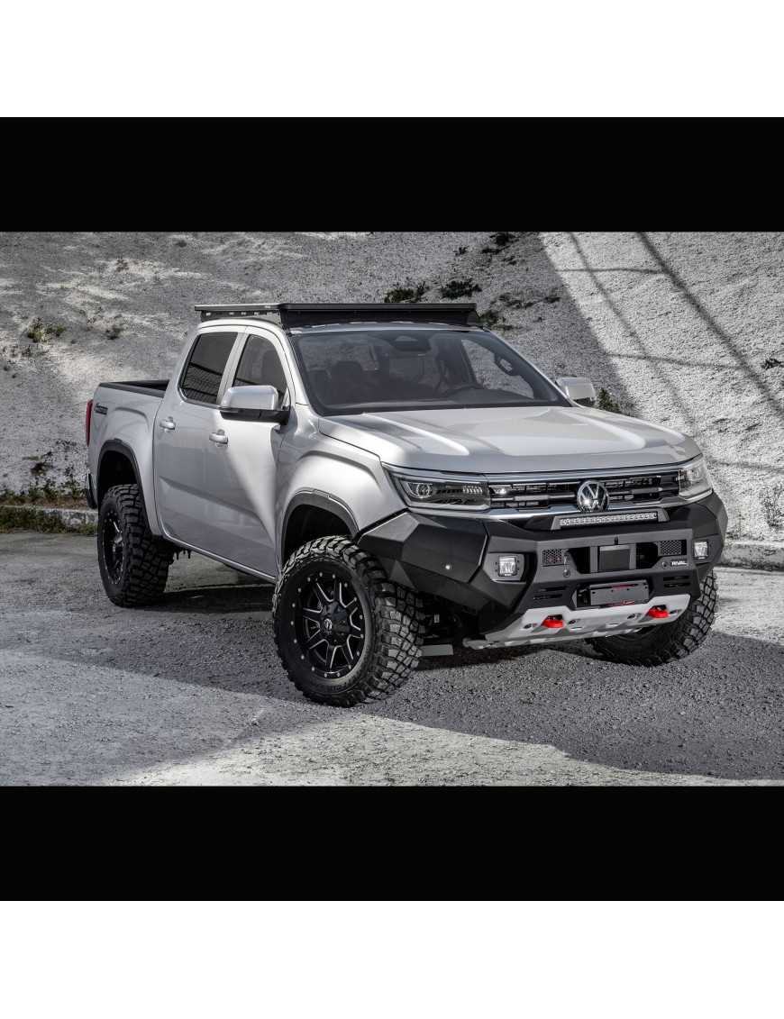 Zderzak przedni aluminiowy Rival z oświetleniem LED — Volkswagen Amarok od 2022
