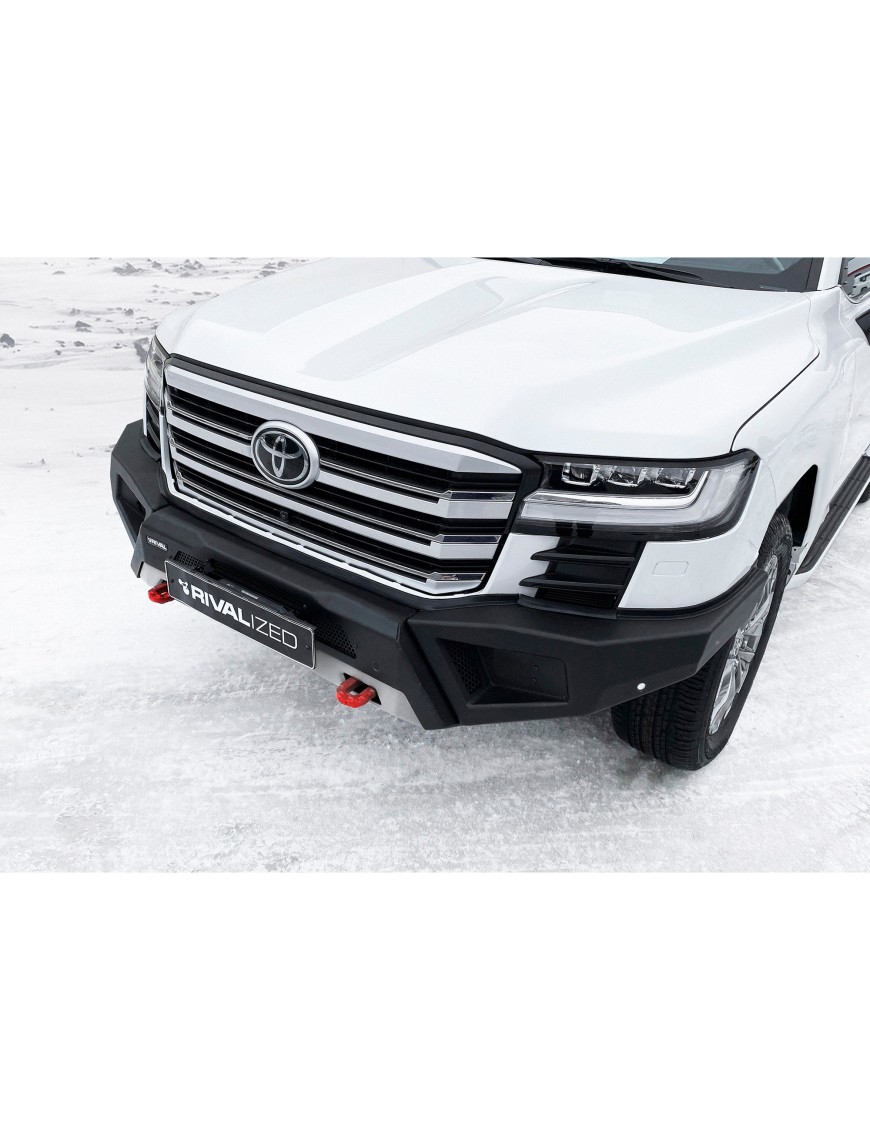 Zderzak przedni aluminiowy Rival bez LED — Toyota Land Cruiser 300 od 2021