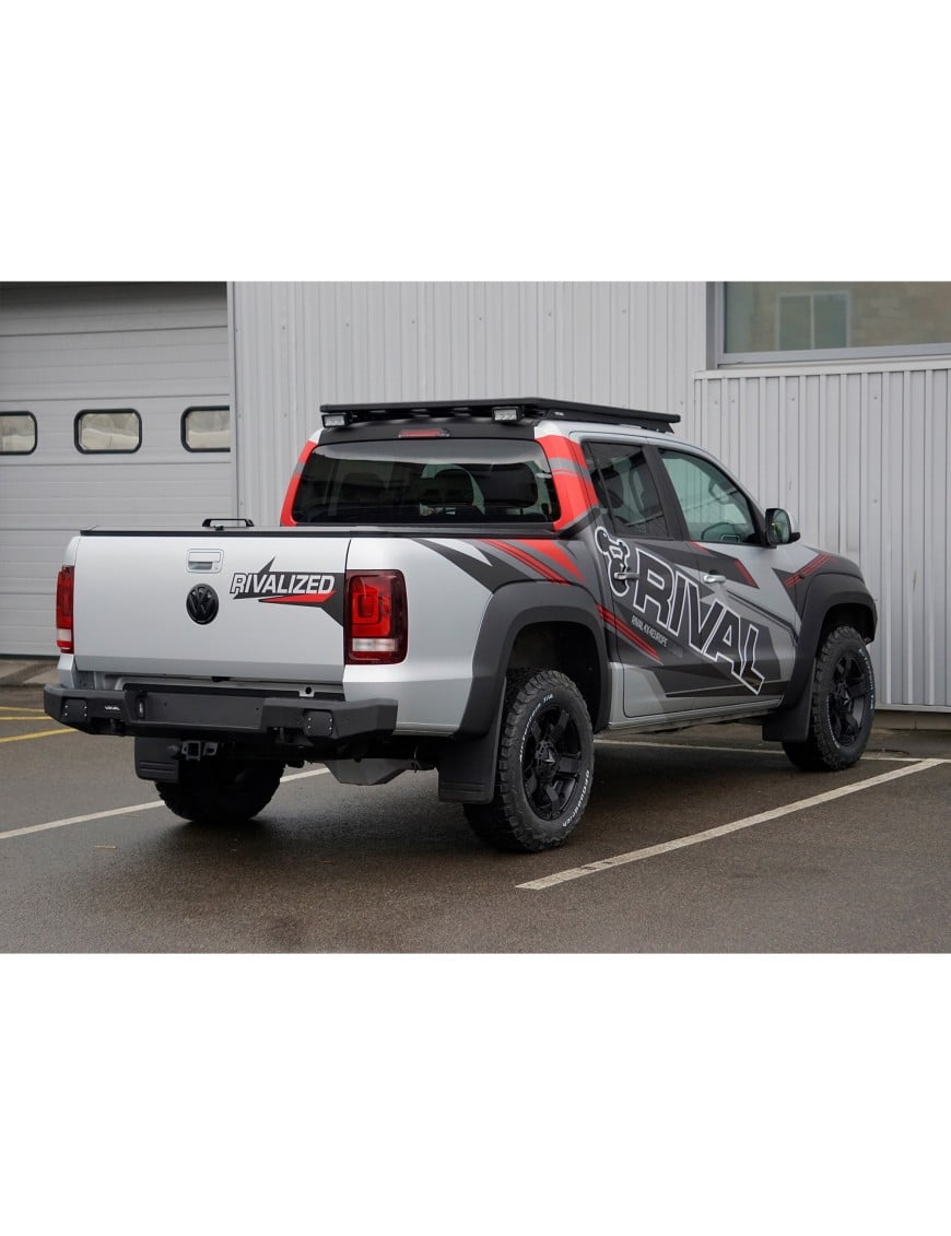 Zderzak tylny aluminiowy Rival — Volkswagen Amarok 2010-2020