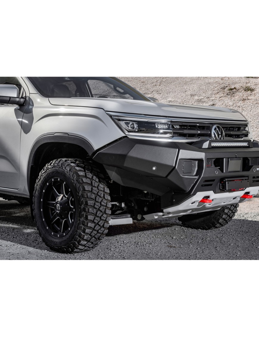 Zderzak przedni aluminiowy Rival z oświetleniem LED — Volkswagen Amarok od 2022