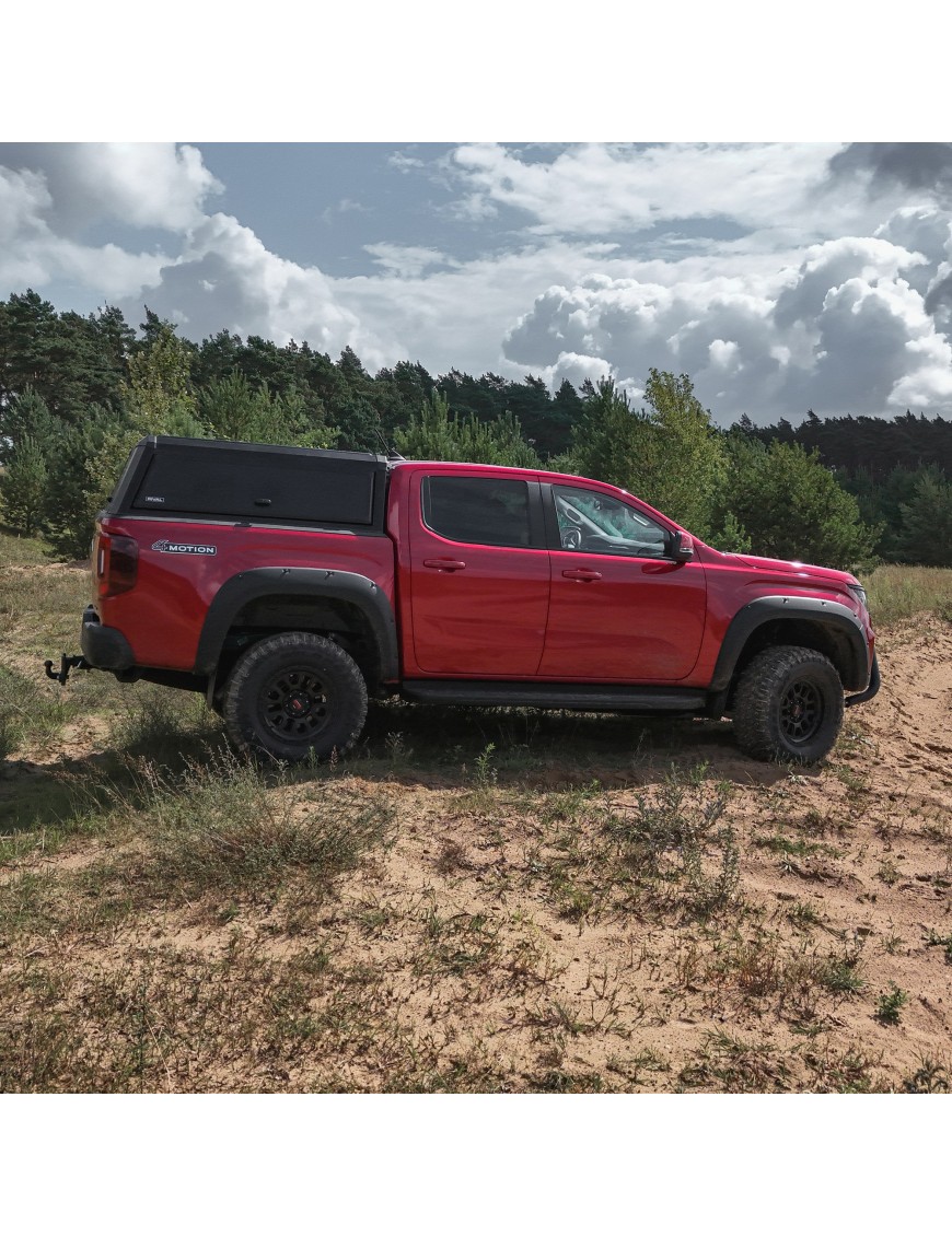 Zabudowa paki Rival — aluminiowy hardtop modułowy (Double Cab) — Volkswagen Amarok od 2022
