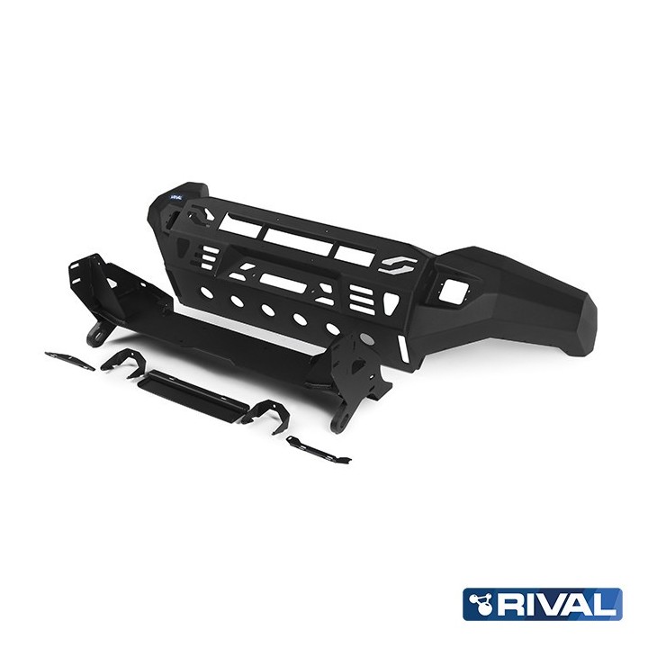Zderzak przedni aluminiowy Rival z LED — Toyota Land Cruiser 200 2015-2021 - ujęcie 2