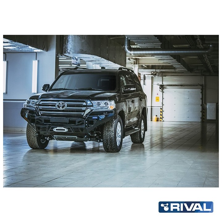 Zderzak przedni aluminiowy Rival z LED — Toyota Land Cruiser 200 2015-2021 - ujęcie 3