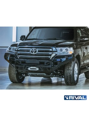 Zderzak przedni aluminiowy Rival z LED — Toyota Land Cruiser 200 2015-2021