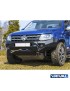 Zderzak przedni aluminiowy Rival z oświetleniem LED, czarny — Volkswagen Amarok 2010-2016 i 2016-2020