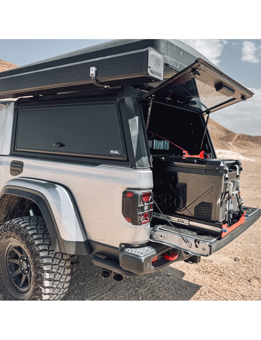 Aluminiowa zabudowa paki Rival (Double Cab) — Jeep Gladiator od 2018