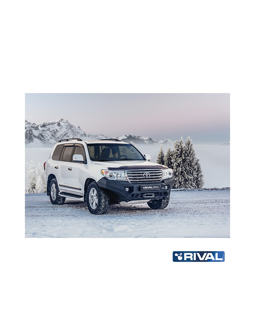 Zderzak przedni aluminiowy Rival — Toyota Land Cruiser 200 2007-2015