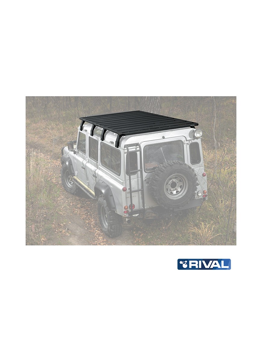 Bagażnik dachowy modułowy Rival — Land Rover Defender 110 1983-2016