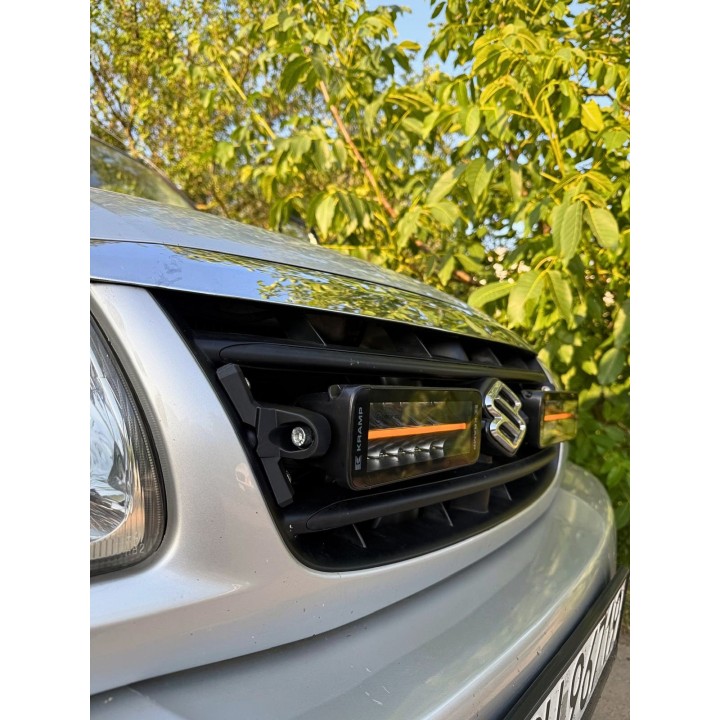 Mocowania lamp LED w atrapę ORAX Systems — Suzuki Grand Vitara I 1998-2005 (pod Kramp LA10811) - ujęcie 3