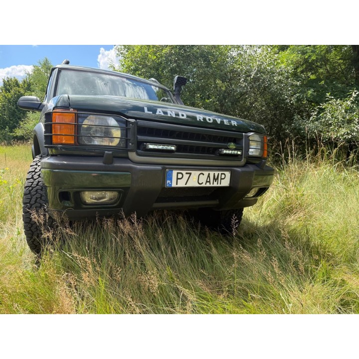 Mocowania lamp LED w atrapę ORAX Systems — Land Rover Discovery I (pod OSRAM Lightbar VX180-SP SR)