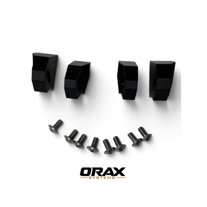 Zestaw 2 lamp LED OSRAM VX180-SP SR z mocowaniami ORAX Systems w atrapę — Land Rover Discovery II - ujęcie 6