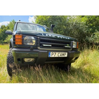 Mocowania lamp LED w atrapę ORAX Systems — Land Rover Discovery II (pod OSRAM Lightbar VX180-SP SR)