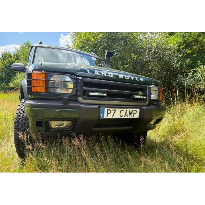 Mocowania lamp LED w atrapę ORAX Systems — Land Rover Discovery II (pod OSRAM Lightbar VX180-SP SR)